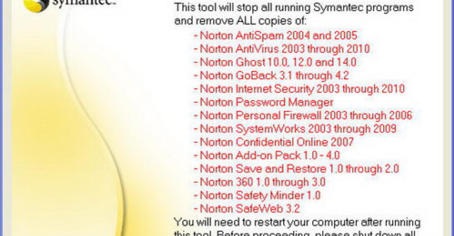 norton cleanup tool
